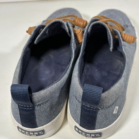 SPERRY Crest Vibe STS81469 Blue Slip On Sneakers - Picture 6 of 8